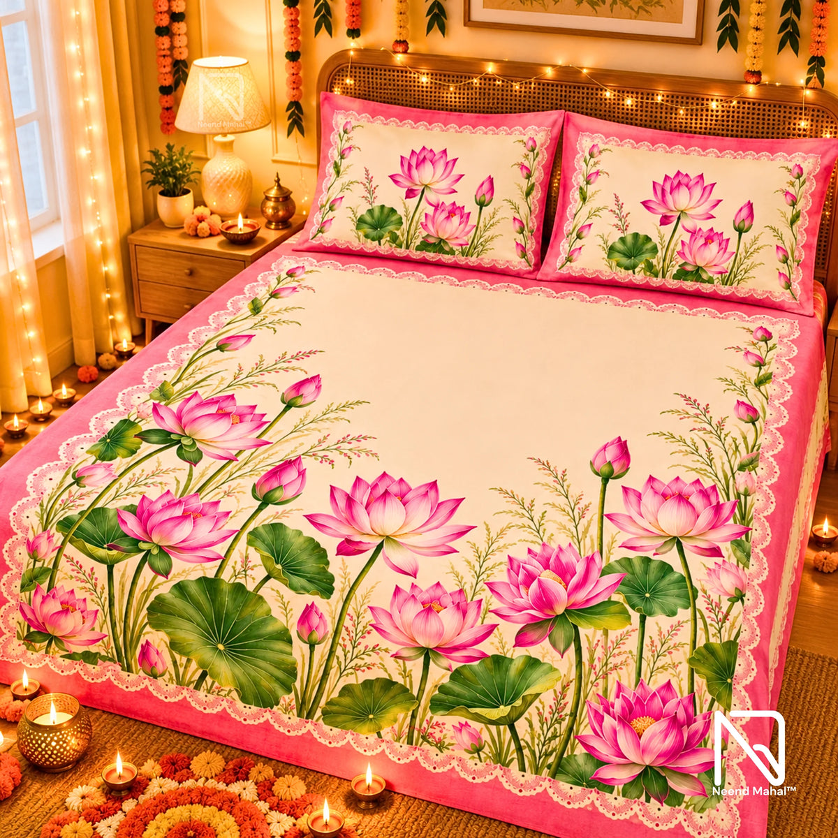 Deepvalli – Kamal Bahaar Bedsheet Set