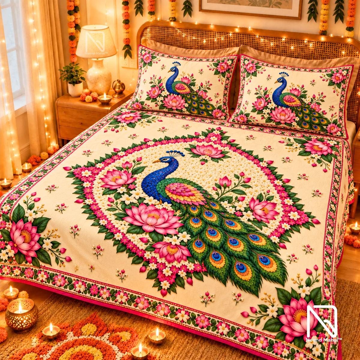 Deepvalli – Kusum Aabha Bedsheet Set