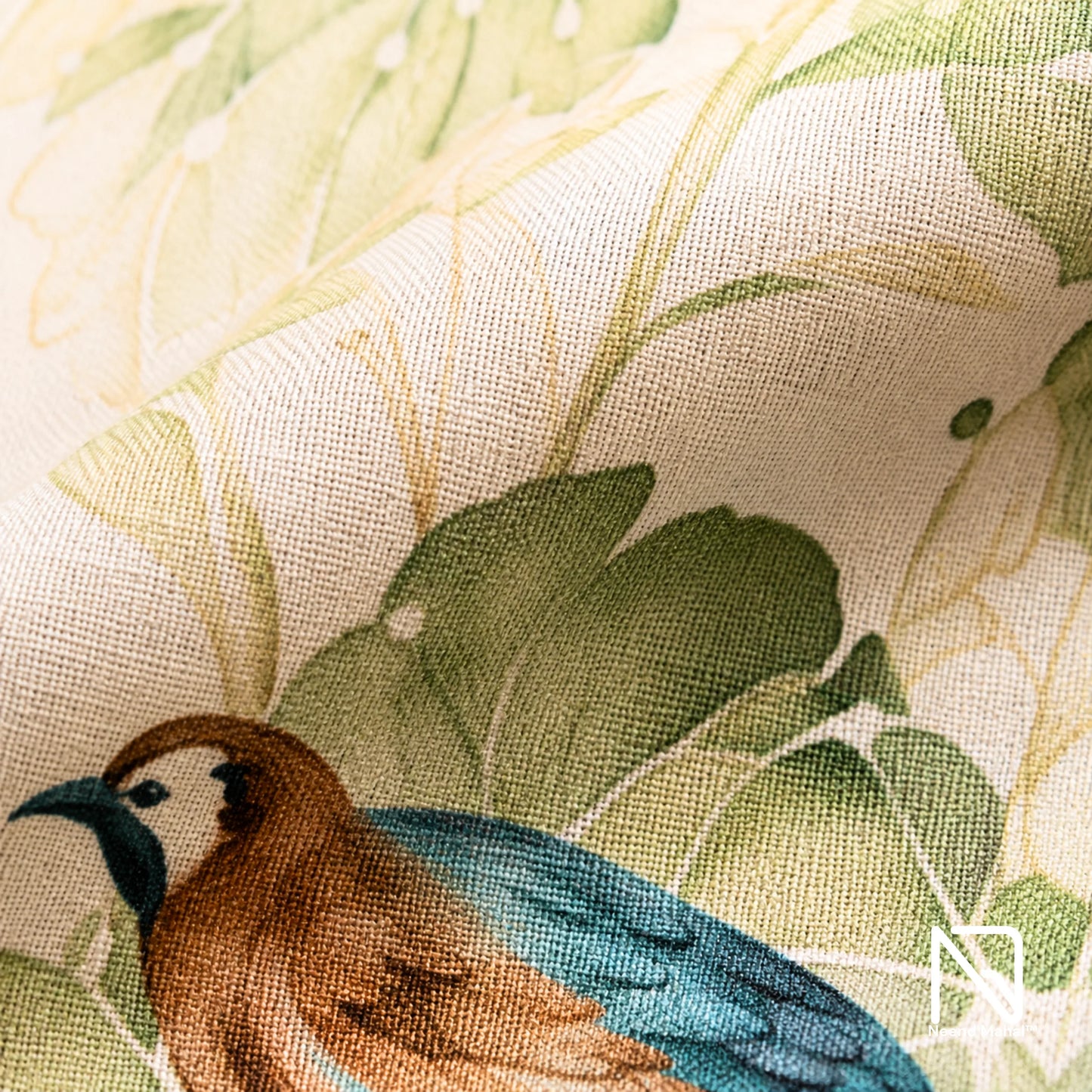 7D Bedsheet | Royal Peacock Paradise | King Size Bedsheet with 2 Pillow Covers